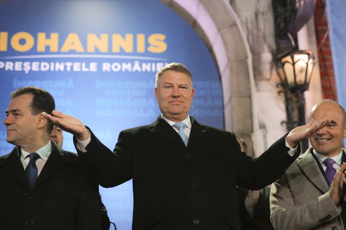 Rumunský prezident Klaus Iohannis. Foto - TASR/AP