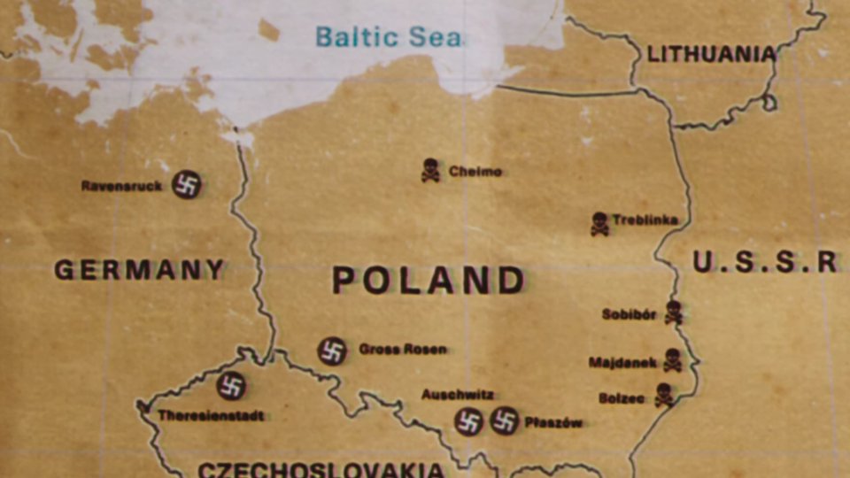 Mapa v dokumente, proti ktorej sa ohradil aj poľský premiér. Reprofoto - Netflix