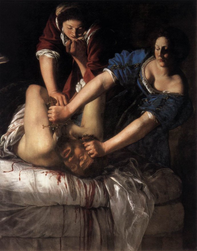 Artemisia Gentileschi, Judita a Holofernes - Web Gallery of Art