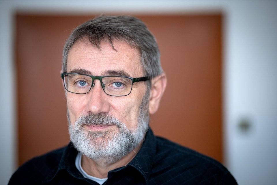 Geológ Pavol Siman z SAV. Foto N – Tomáš Benedikovič