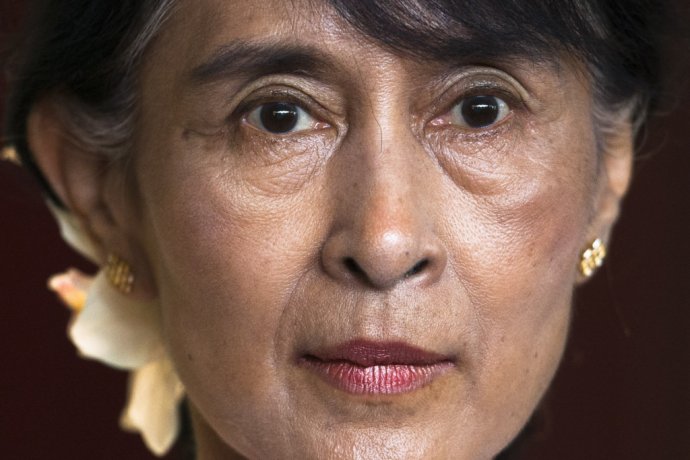 Barmská líderka Su ťij. Foto - TASR/AP