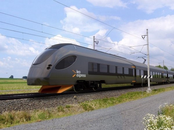 Súkromný Leo Express si objednal vlaky od čínskeho výrobcu CRRC, ktoré nazval Sirius. Chcel by ich nasadzovať aj na Slovensku. Foto - Leo Express