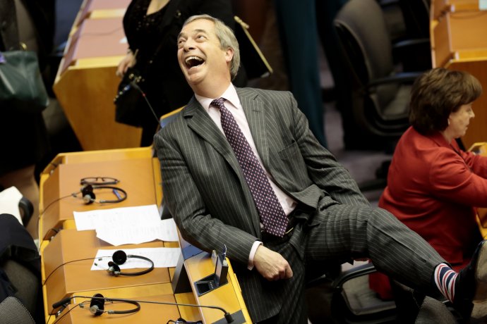 Nigel Farage. Foto - TASR/AP
