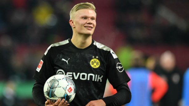 Hviezda budúcnosti - Erling Haaland v drese Borussie Dortmund/ Zdroj : sports.yahoo.com