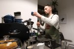 Barista, káva, kaviareň, Banská Bystrica.