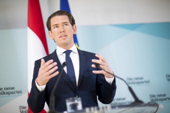 Kancelár Rakúska Sebastian Kurz