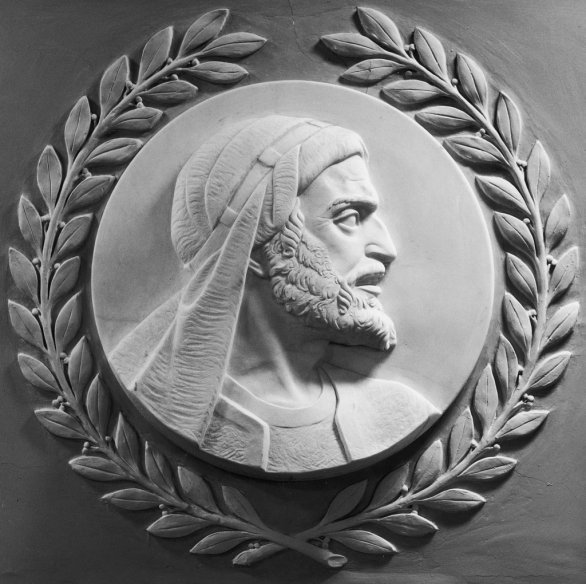 Legenda španielskeho stredovekého života Maimonides má svoje miesto aj v americkej snemovni reprezentantov medzi významnými právnikmi. Je autorom židovského právneho kódexu Mišne Tóra, filozofického diela Sprievodca zblúdilých a 13 článkov viery. Foto - Wikimedia