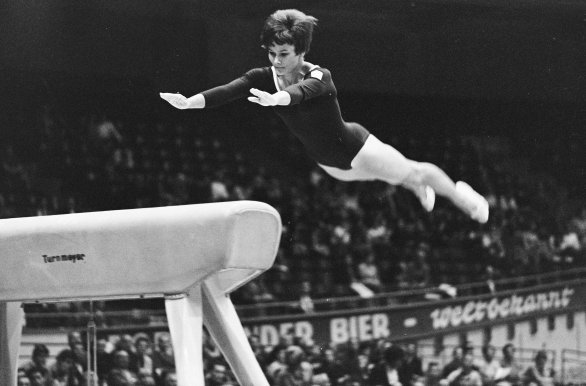 Marianna Némethová-Krajčírová na MS 1966. Foto – Commons