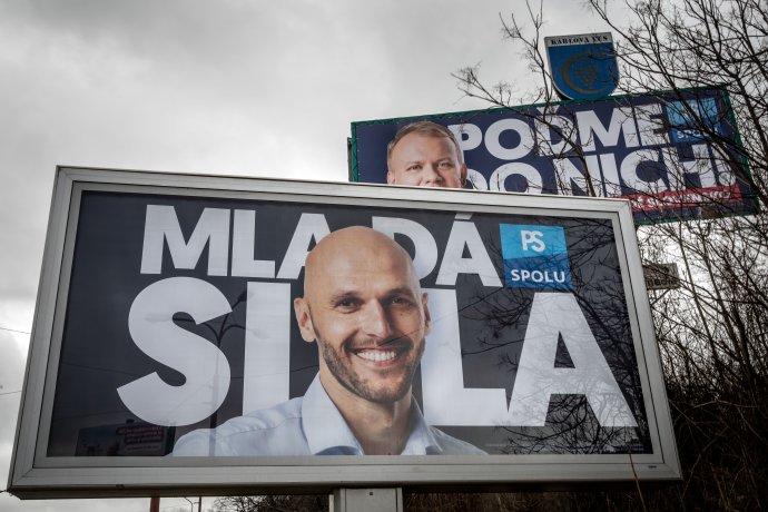 Progresívne Slovensko vlani kandidovalo v parlamentných voľbách v koalícii so Spolu. V kampani sa prezentovali ako mladá sila. Do Národnej rady sa tesne neprebojovali. Foto N - Tomáš Benedikovič