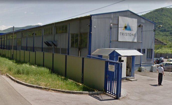 Tristone Flowtech v Novej Bani. Screenshot - Google Street View