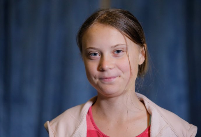 Švédska aktivistka za ochranu klímy, Greta Thunbergová. Foto - tasr/ap