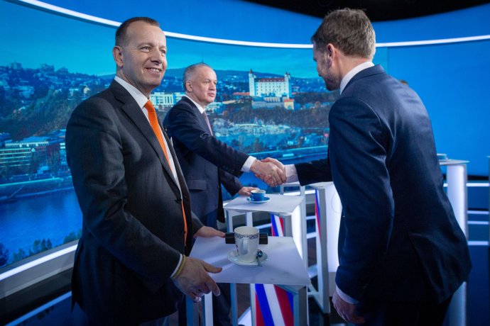 Politická diskusia v Markíze po voľbách. Foto N - Tomáš Benedikovič