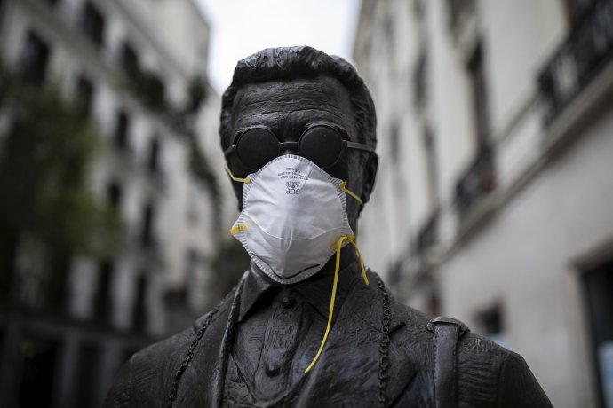 Koronavírus v Madride. Foto – TASR/AP; Bernat Armangue