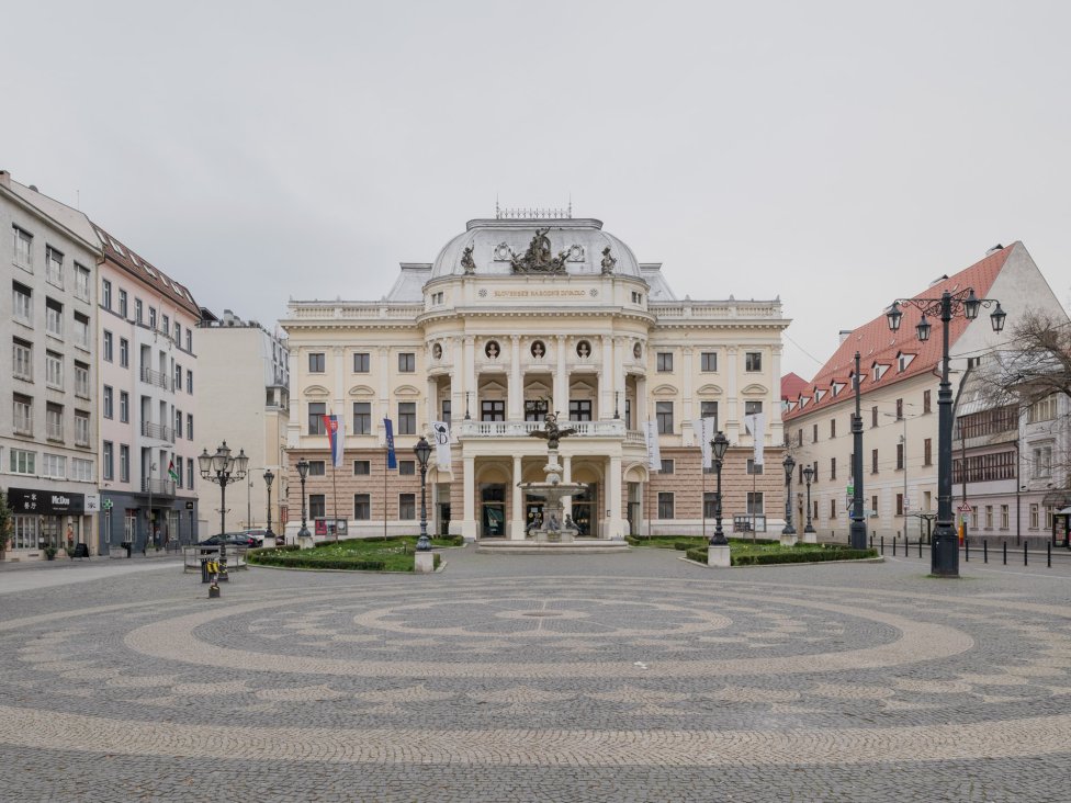 Bratislava v čase koronavírusu. Foto - Peter Korček