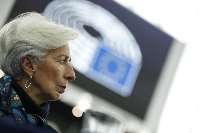 Christine Lagardová, šéfka Európskej centrálnej banky. Foto - TASR/AP