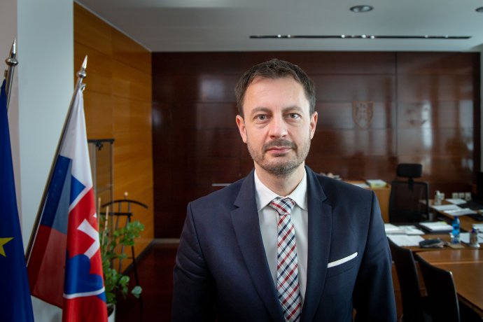 Minister financií Eduard Heger. Foto N - Tomáš Benedikovič
