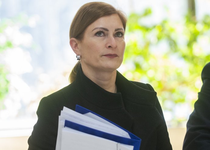 Podpredsedníčka Správy štátnych hmotných rezerv SR Lucia Gocníková. Foto - TASR