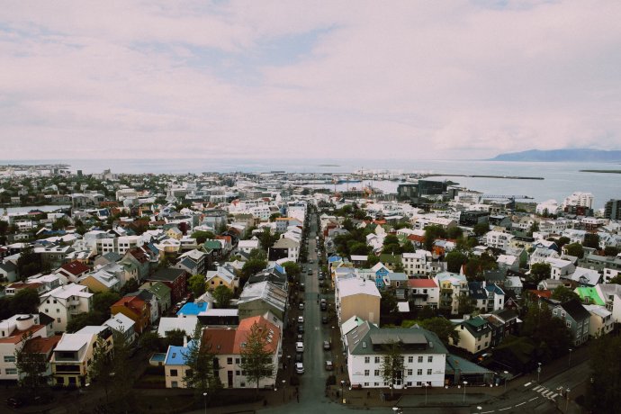 Hlavné mesto Islandu Reykjavík. Ilustračné foto - Unsplash/Marika Bellavance