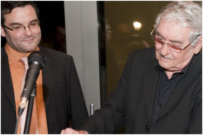 Martin Kvietik (vľavo) s otcom Štefanom Kvietikom na archívnej fotografii z roku 2010. Foto - TASR