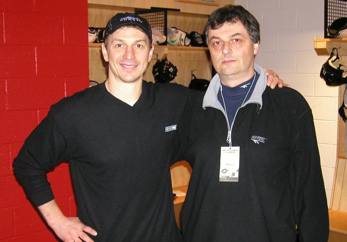 Stanislav Štefánik s Petrom Bondrom v roku 2004. Foto - archív S. Š.