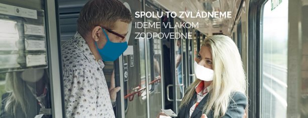 Rúška noste vždy počas celej cesty, prosím. Chránite tak seba, ale najmä ostatných.