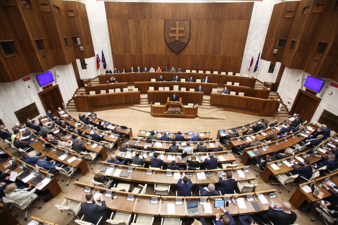 Rokovanie parlamentu. Foto - NR SR