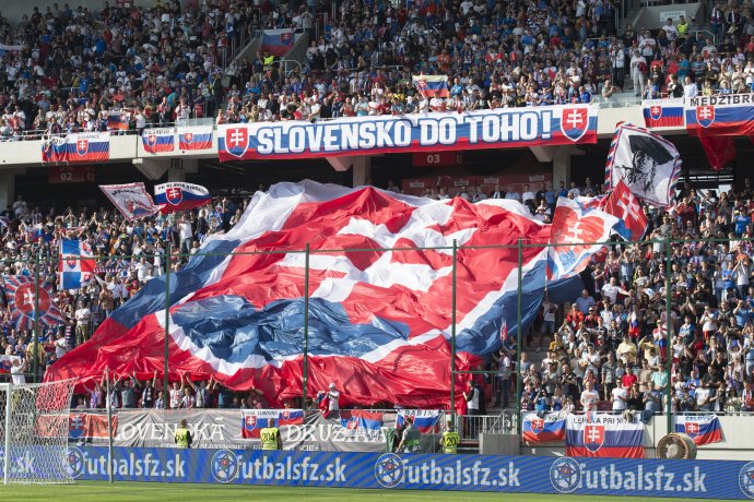 Pred zápasom Slovensko - Česko v októbri 2018. Foto - TASR