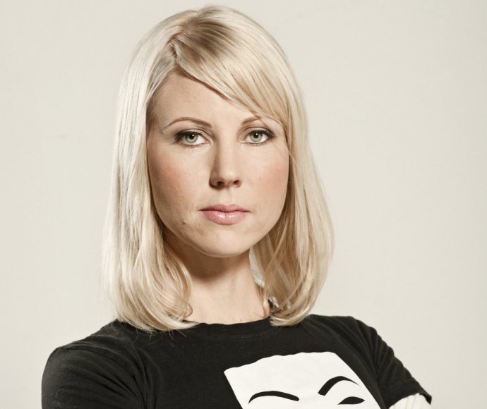 Fínska novinárka Jessikka Arová. Foto – FBC/Laura Pohjavirtaová