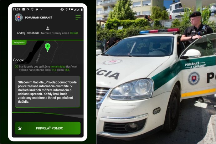 V Trenčianskom kraji je možné upozorniť políciu na nebezpečenstvo cez aplikáciu