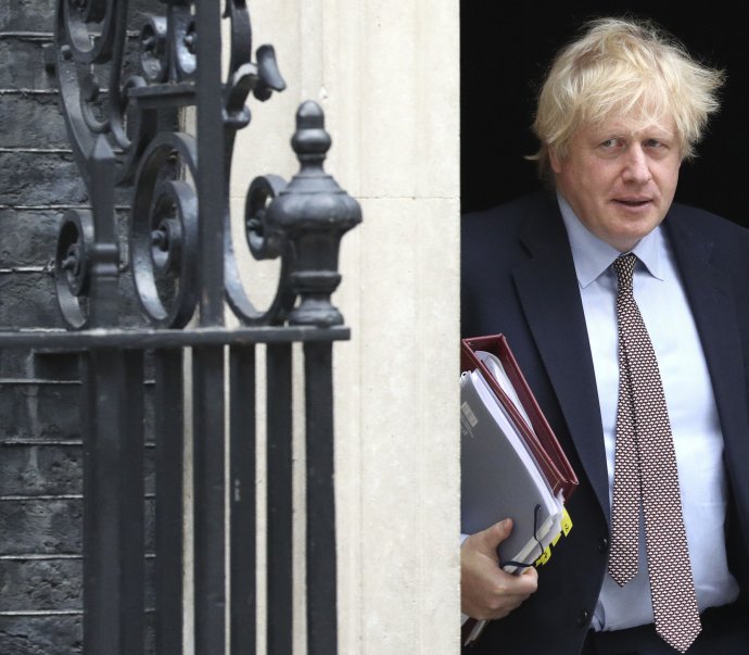 Britský premiér Boris Johnson. Foto - TASR/AP