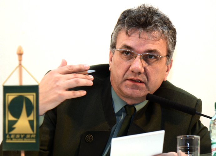 Igor Viszlai ešte ako generálny riaditeľ štátneho podniku Lesy SR v roku 2010. Foto – TASR