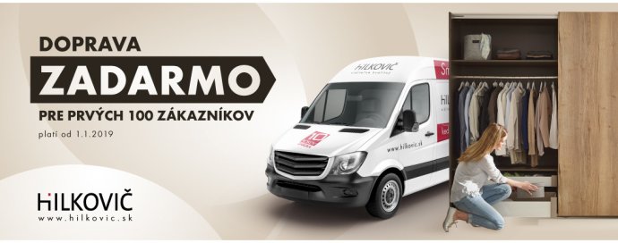 Už neaktuálna reklama firmy Hilkovič pre začiatok roka 2019. Zdroj - hilkovic.sk