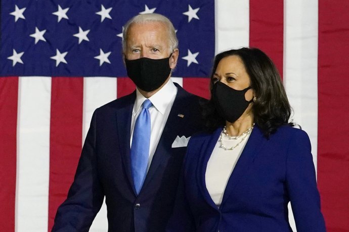 Joe Biden a Kamala Harrisová. Foto - TASR/AP