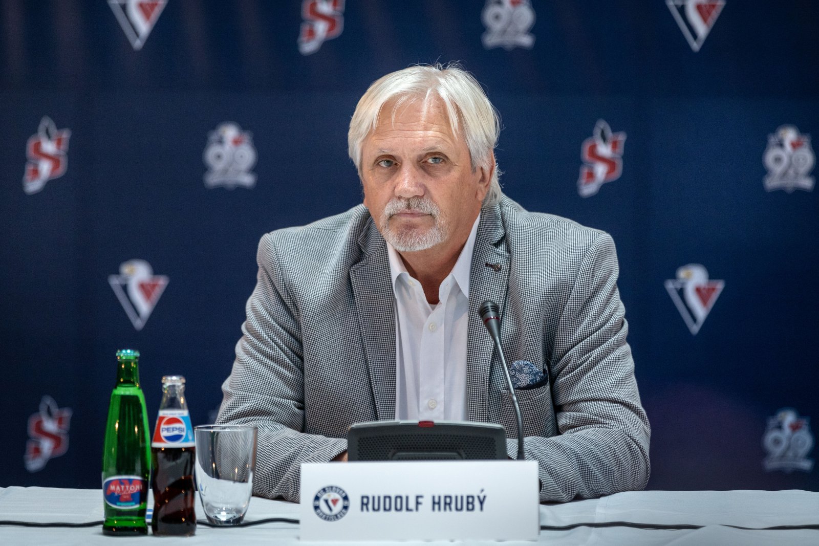 Rudolf Hrubý v roku 2020, keď kúpil Slovan Bratislava. Foto N - Tomáš Benedikovič