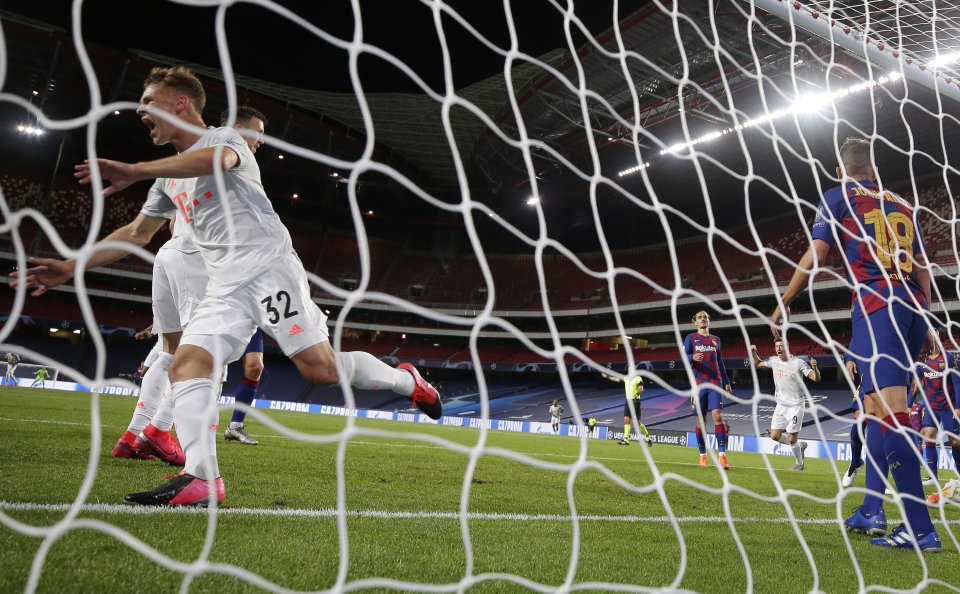 Joshua Kimmich oslavuje gól. Foto - TASR/AP