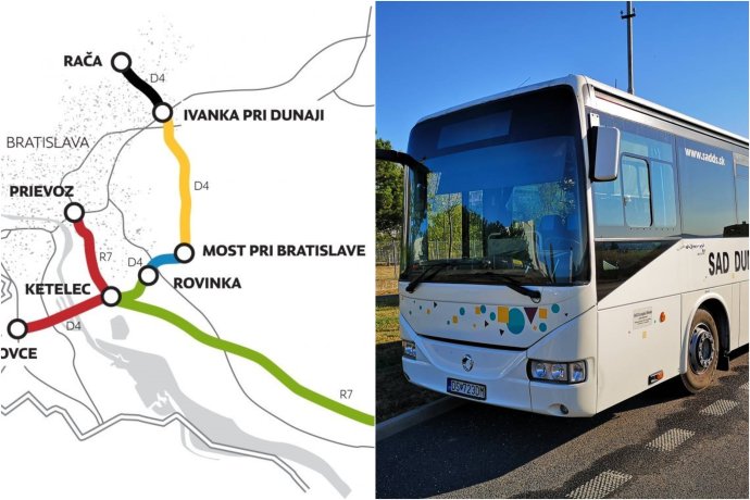 Nová linka bude premávať od 2. septembra jedenásťkrát denne z Dunajskej Stredy do Bratislavy a späť.