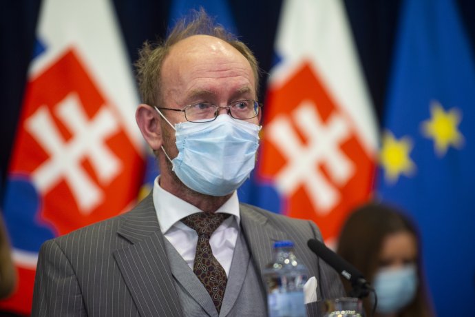 Člen pandemickej komisie a infektológ Pavol Jarčuška. Foto - TASR