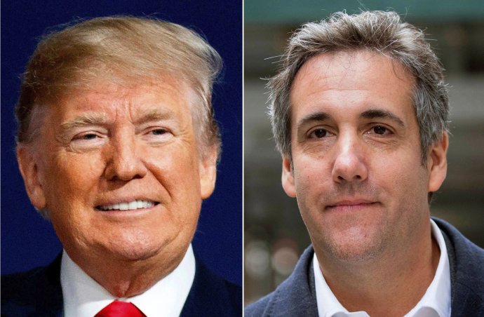 Donald Trump a Michael Cohen. Foto – TASR/AP