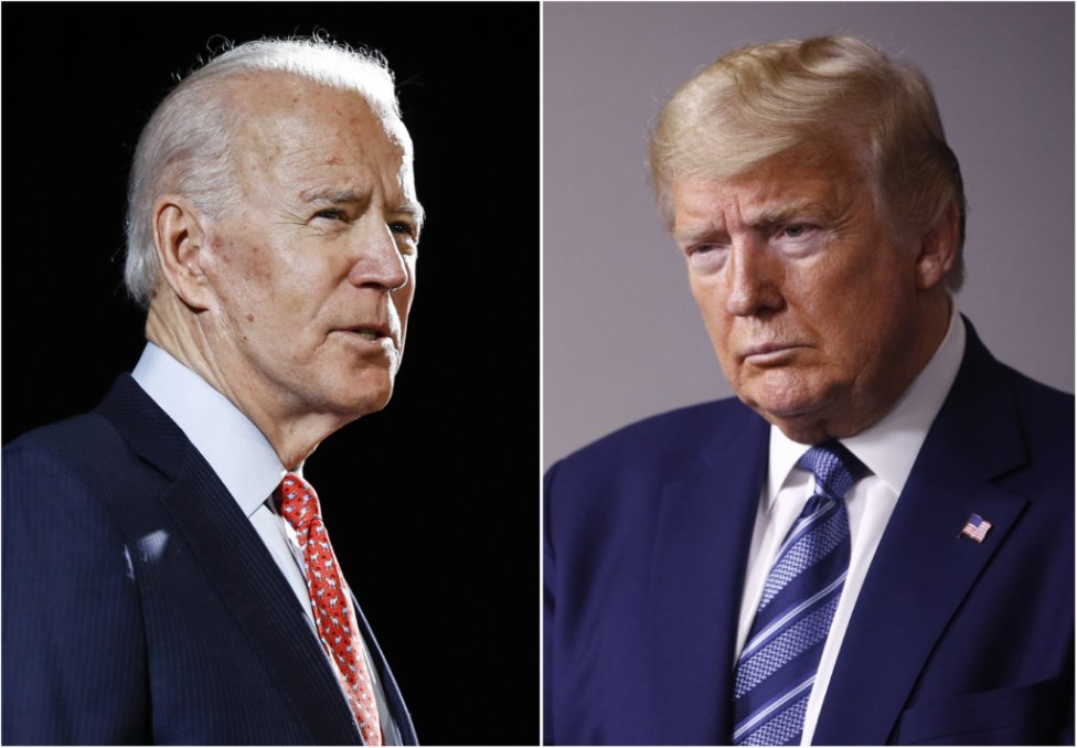 Joe Biden (vľavo) a Donald Trump (vpravo). Foto - TASR/AP