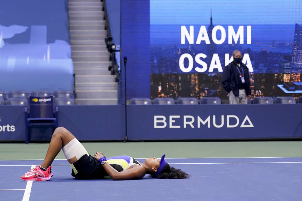 Naomi Osaková chcela vidieť to, čo Federer či Nadal. Foto - TASR/AP