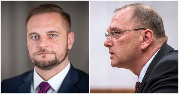 Juraj Káčer a Ľubomír Vážny. Foto N - Tomáš Benedikovič