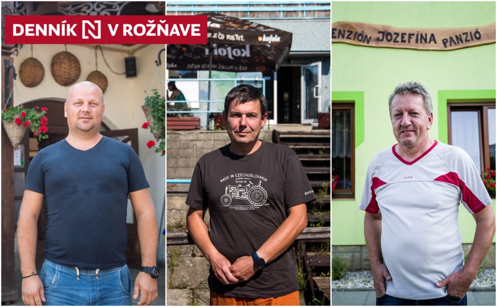 Ondrej Baláž, Milan Tkáčik a Jozef Parditka. Foto N - Vladimír Šimíček