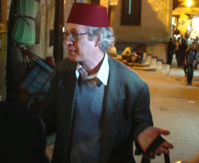 Eliot Weinberger v Maroku, rok 2009. Foto - Michal Hvorecký