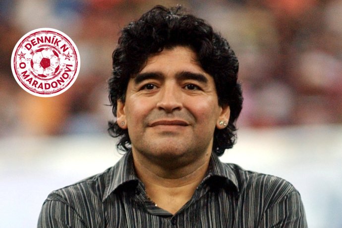 Diego Maradona na fotografii z roku 2005. Foto - TASR/AP