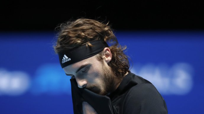 Stefanos Tsitsipas. Foto - TASR/AP