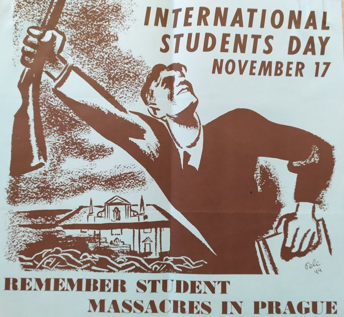 Dobový plagát z roku 1944. Foto - archív autorky