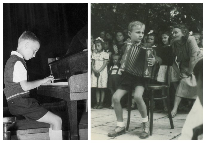 Marián Varga v období, keď vznikali jeho prvé skladby. Foto - archív Spoločnosti Mariána Vargu