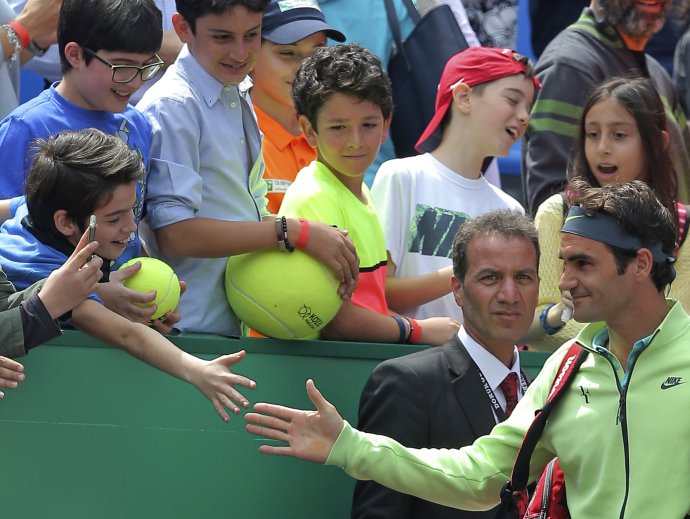 Roger Federer má fanúšikov po celom svete. Foto - TASR/AP