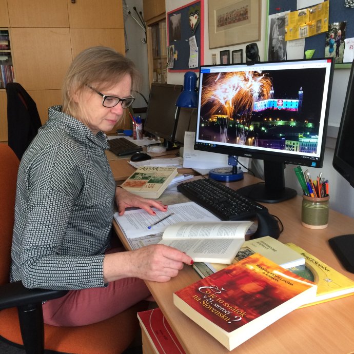Katarína Popelková. Zdroj - archív K. P.
