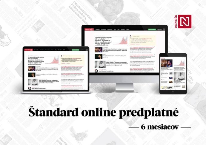 Štandard online predplatné Denníka N - 6 mesiacov